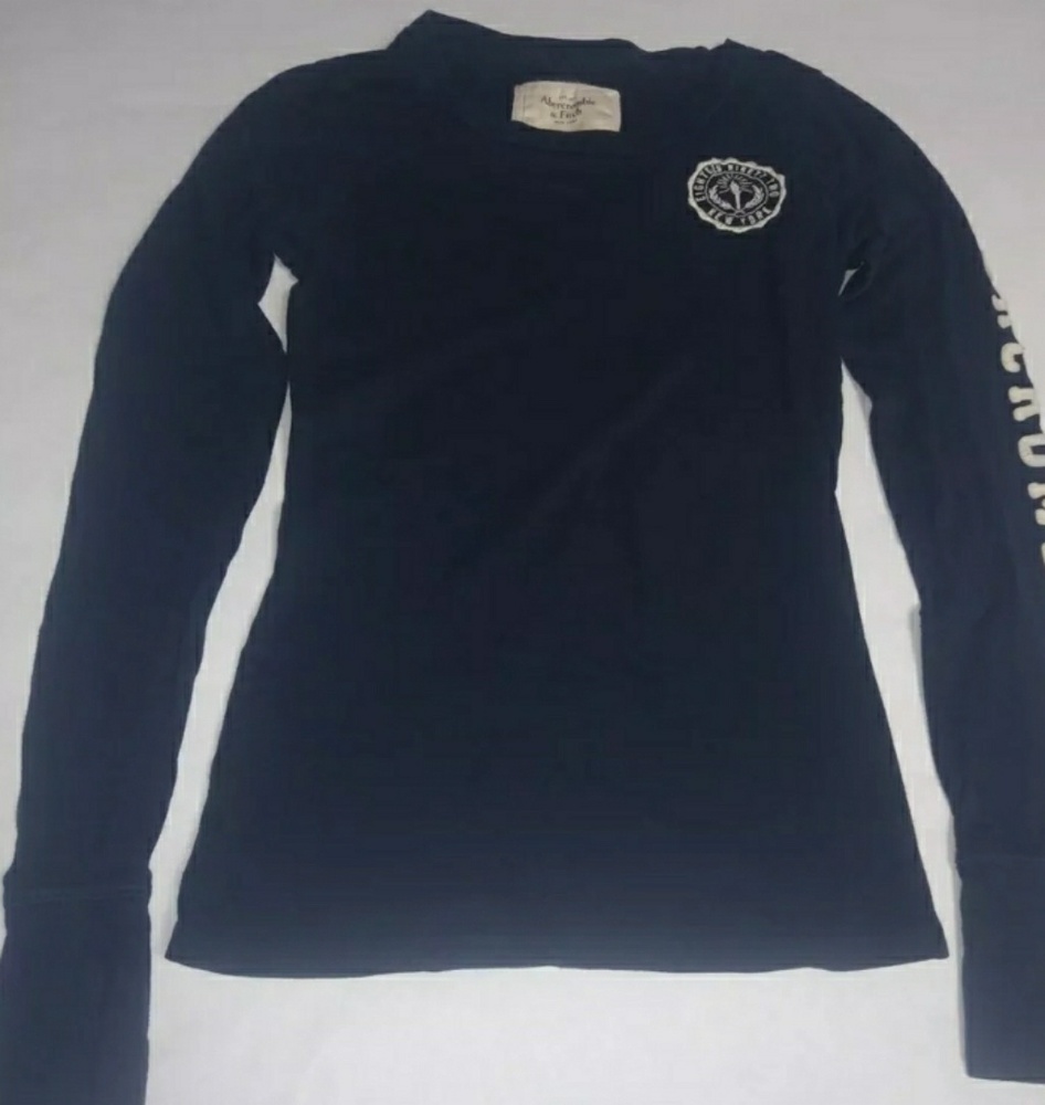Abercrombie And Fitch juniors XS fitted dark blue